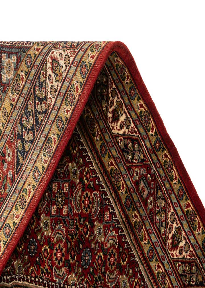 4' 3 x 7' Hand Knotted Bidjar Oriental Wool Rug