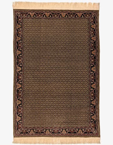 6' 7 x 10' Hand Knotted Bidjar Wool Rug