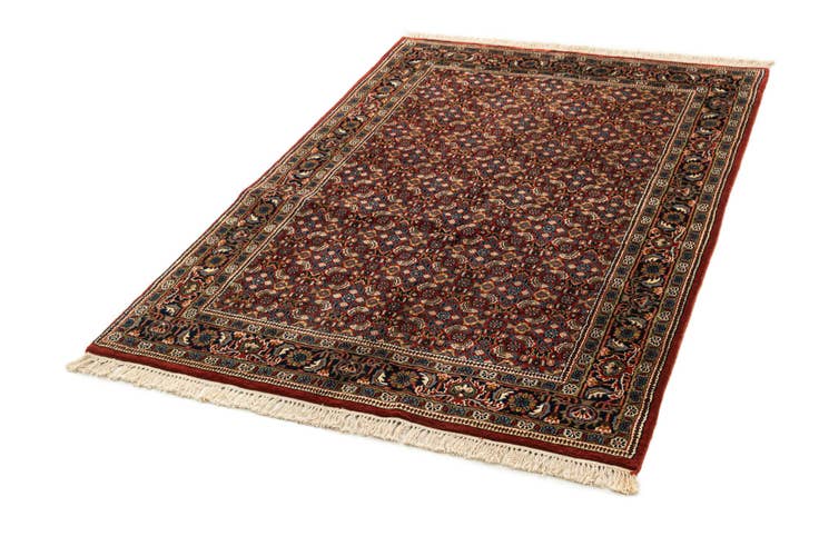 Detail image of 4' 3 x 6' 4 Hand Knotted Birjand Oriental Wool Rug