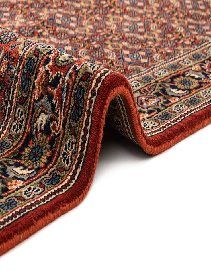 Detail image of 4' 3 x 6' 4 Hand Knotted Birjand Oriental Wool Rug