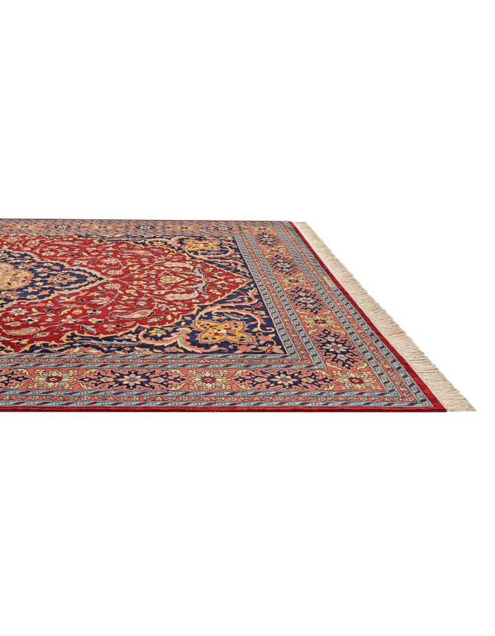 9' 3 x 12' 1 Hand Knotted Bokhara Oriental Wool Rug