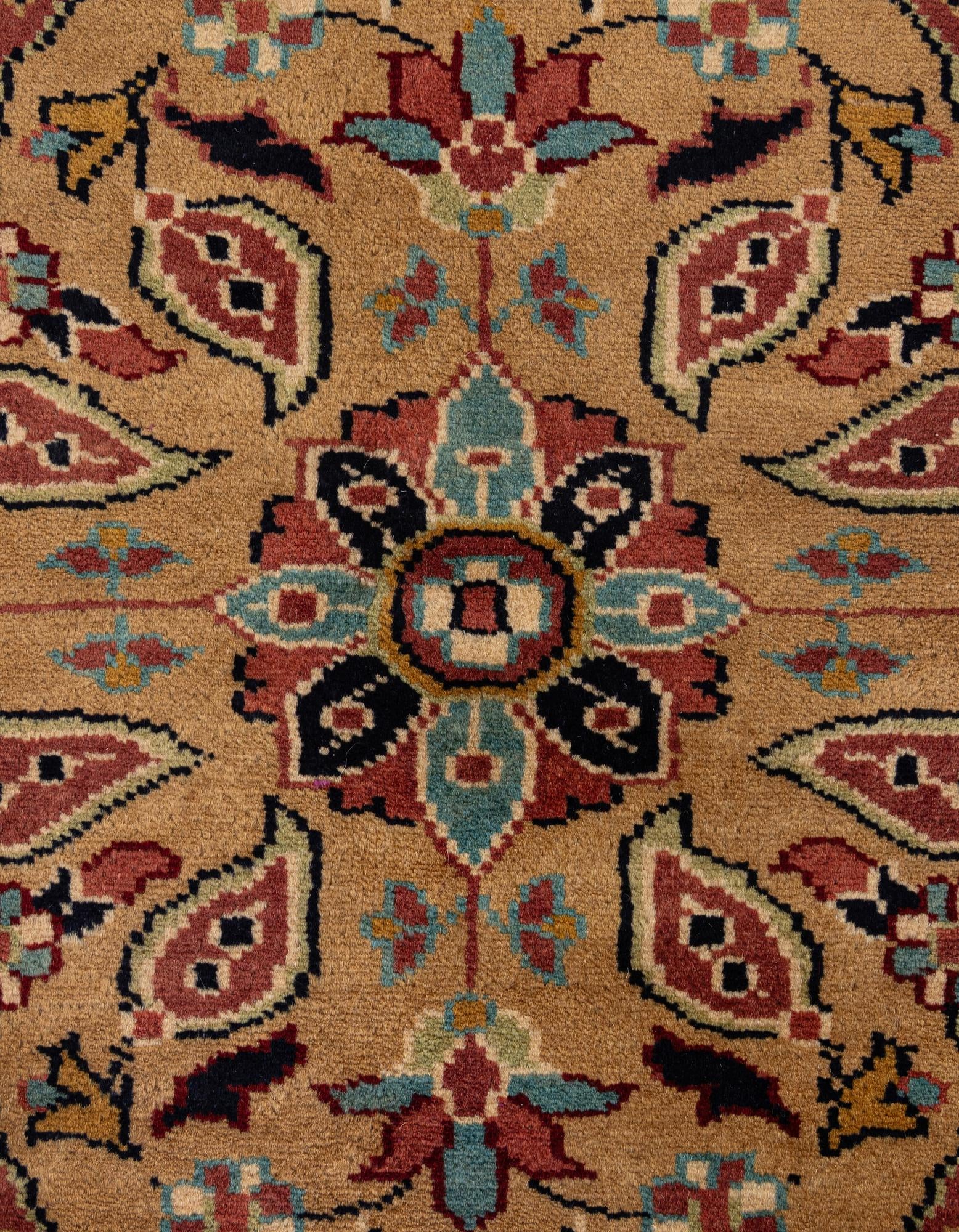 9' 3 x 12' 1 Hand Knotted Bokhara Oriental Wool Rug