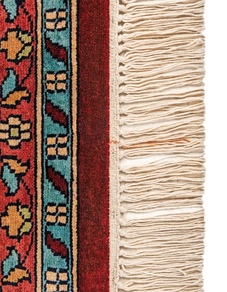 Detail image of 9' 3 x 12' 1  Hand Knotted Bokhara Oriental Wool Rug