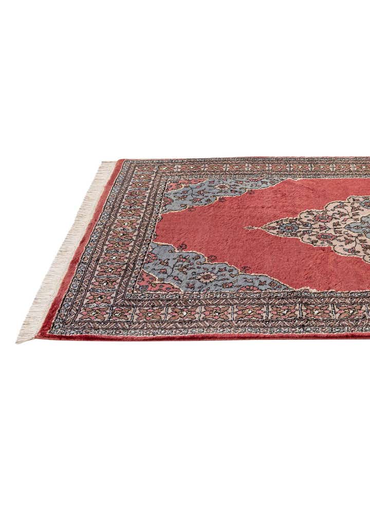 4' x 6' 7 Hand Knotted Bokhara Oriental Rug