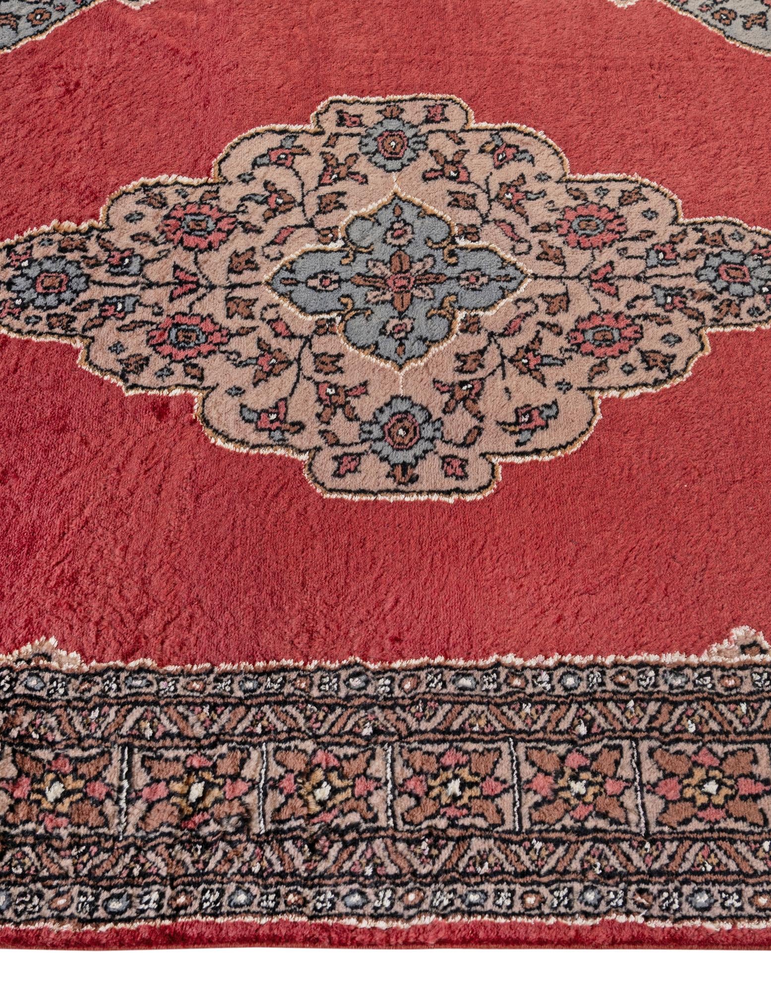 4' x 6' 7 Hand Knotted Bokhara Oriental Rug