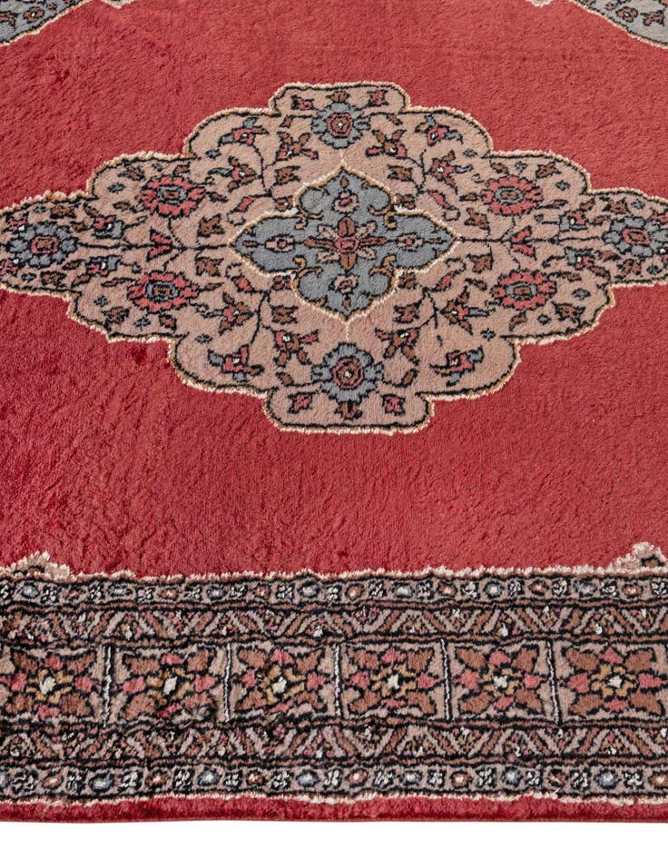 Detail image of 4' x 6' 7 Hand Knotted Bokhara Oriental Rug