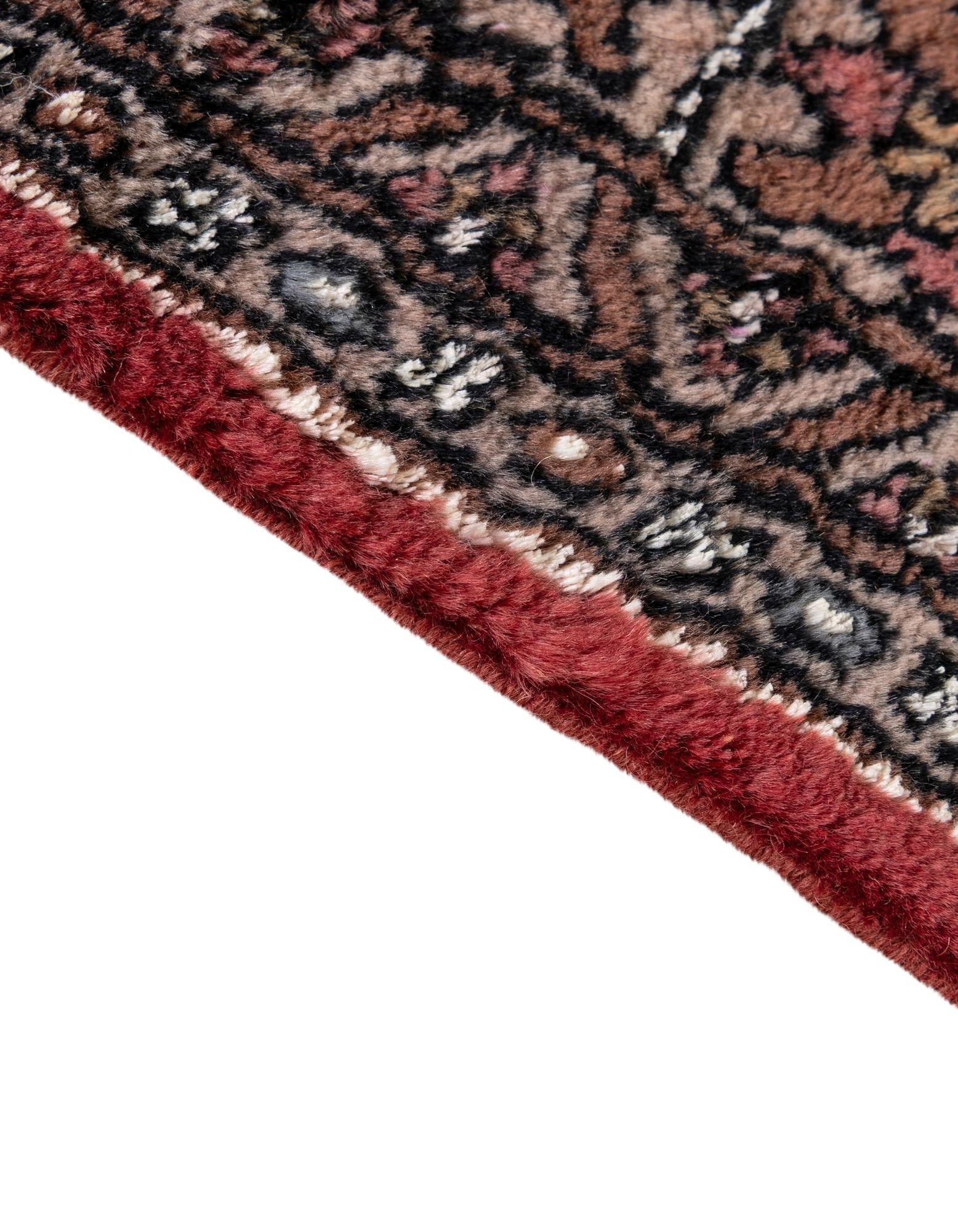 4' x 6' 7 Hand Knotted Bokhara Oriental Rug