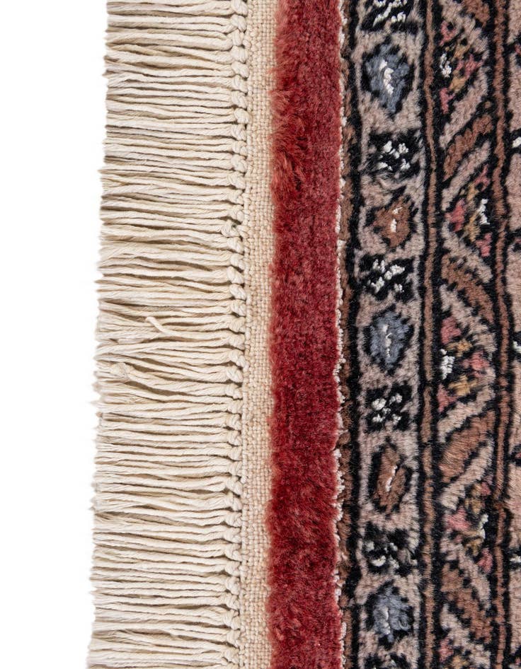 Detail image of 4' x 6' 7  Hand Knotted Bokhara Oriental Rug