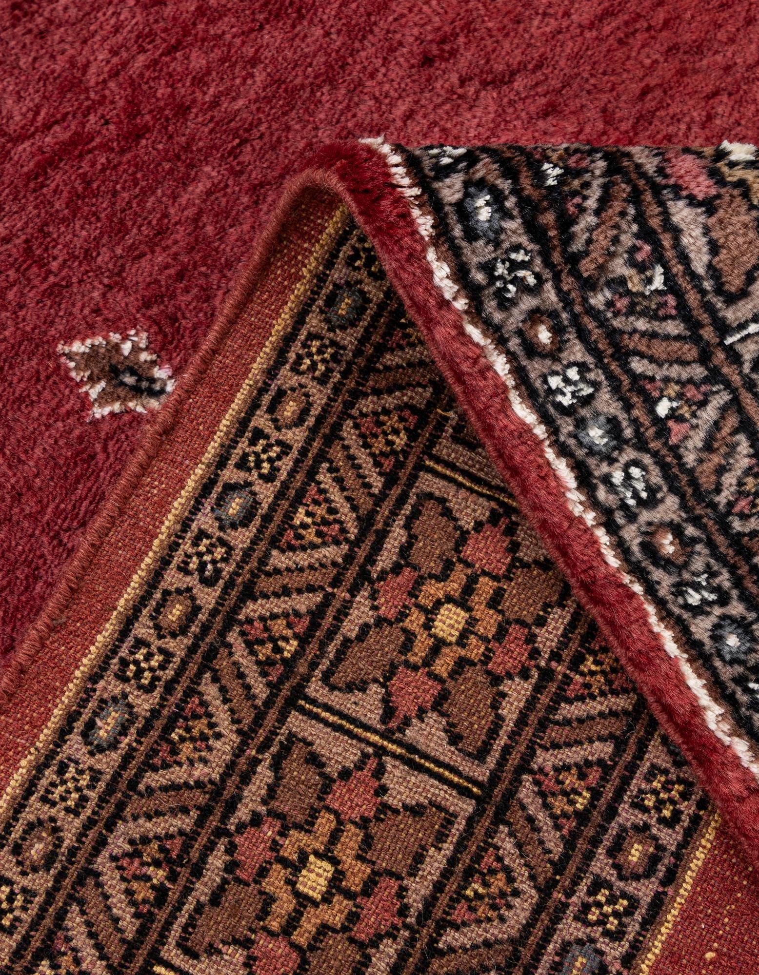 4' x 6' 7 Hand Knotted Bokhara Oriental Rug
