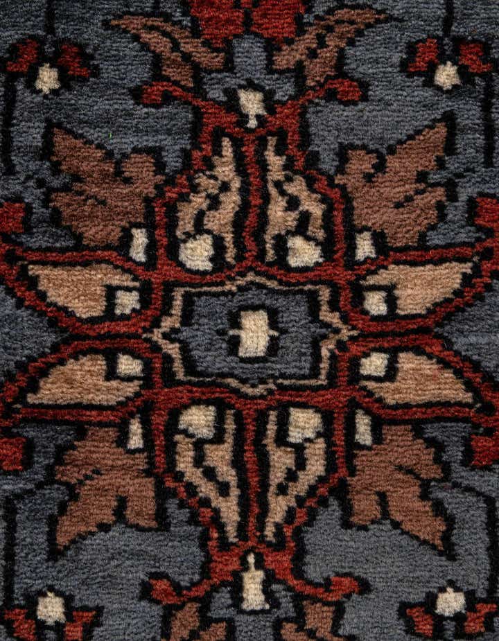 4' 1 x 6' 1 Hand Knotted Bokhara Oriental Wool Rug