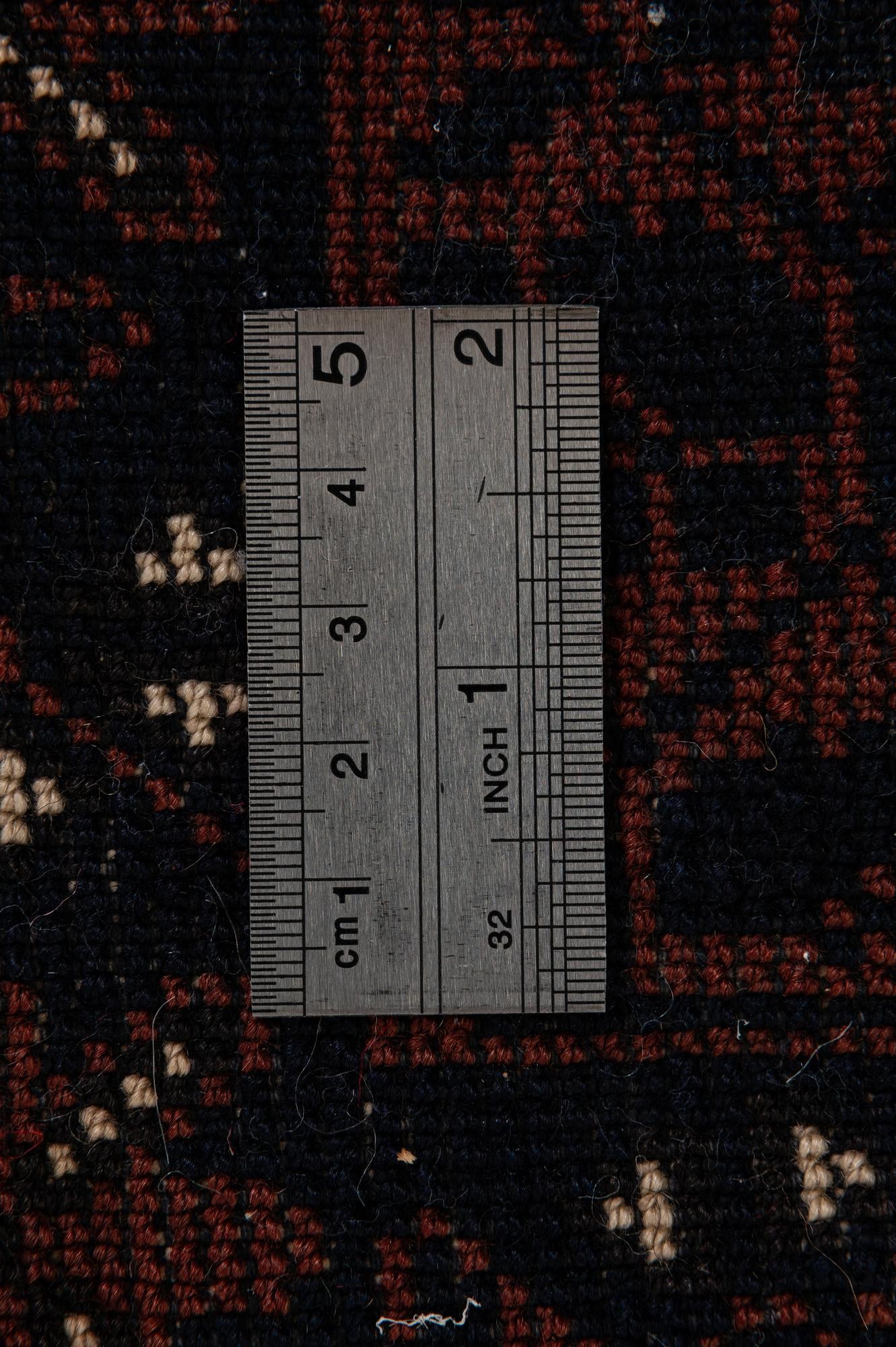 3' 10 x 6' 11 Hand Knotted Bokhara Oriental Wool Rug