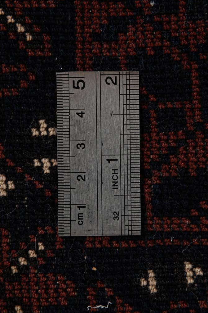 3' 10 x 6' 11 Hand Knotted Bokhara Oriental Wool Rug