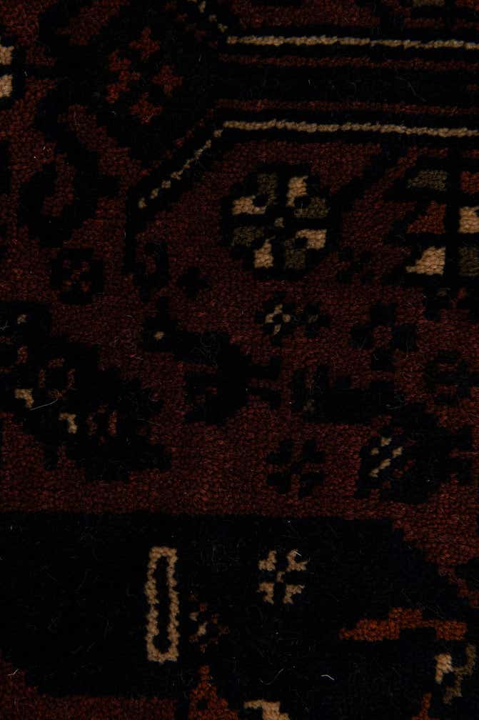 3' 10 x 6' 11 Hand Knotted Bokhara Oriental Wool Rug