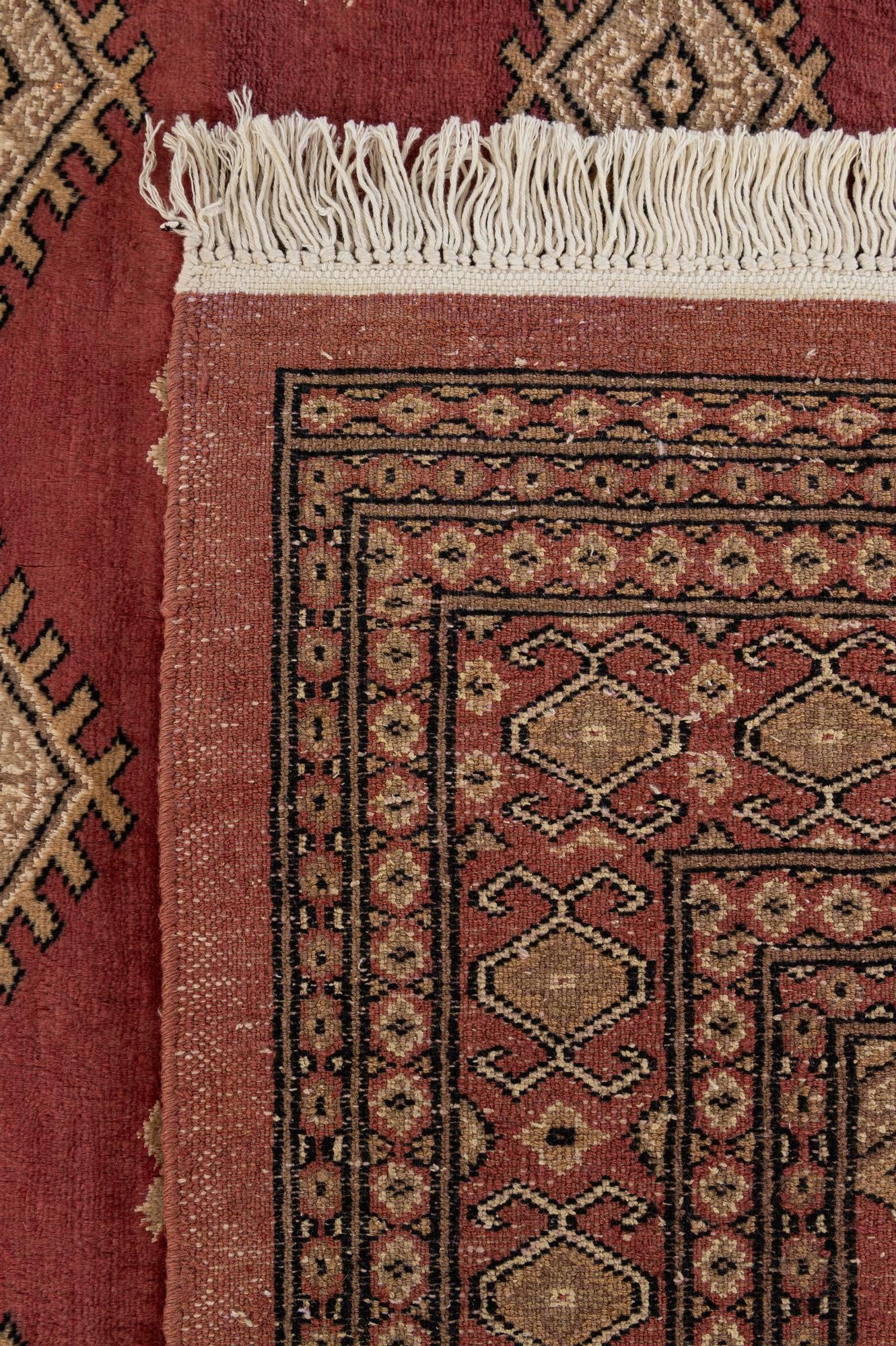 4' 7 x 6' 8 Hand Knotted Bokhara Oriental Rug