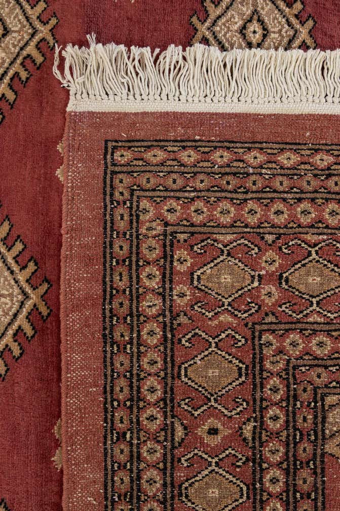 4' 7 x 6' 8 Hand Knotted Bokhara Oriental Rug