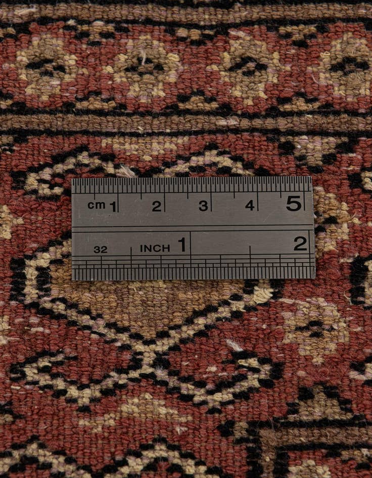 Detail image of 4' 7 x 6' 8  Hand Knotted Bokhara Oriental Rug