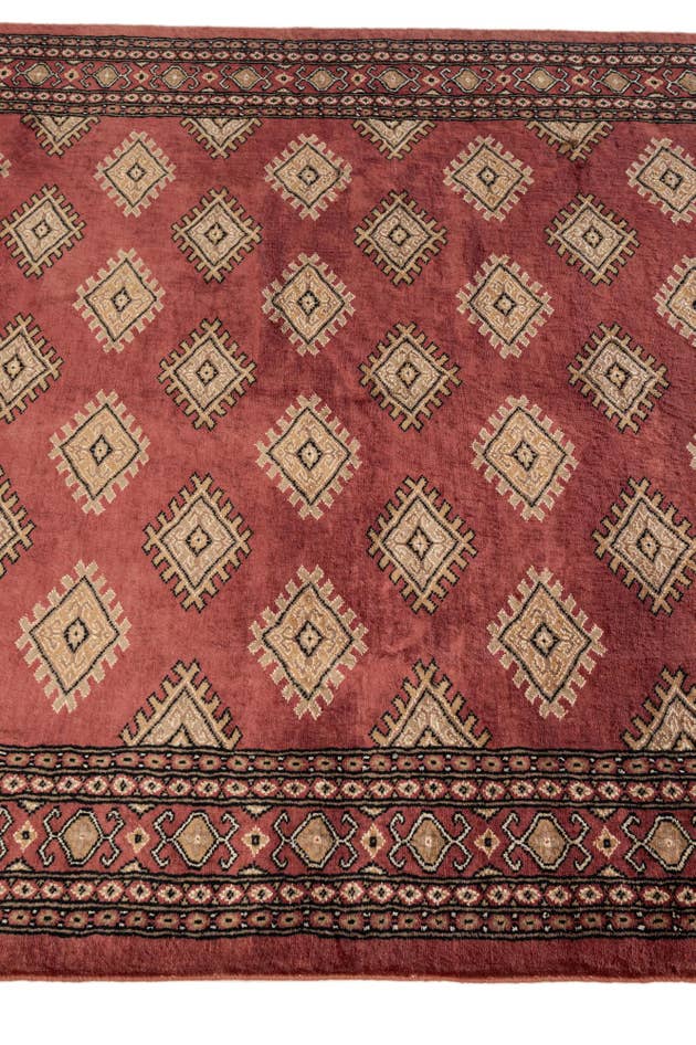 Detail image of 4' 7 x 6' 8 Hand Knotted Bokhara Oriental Rug