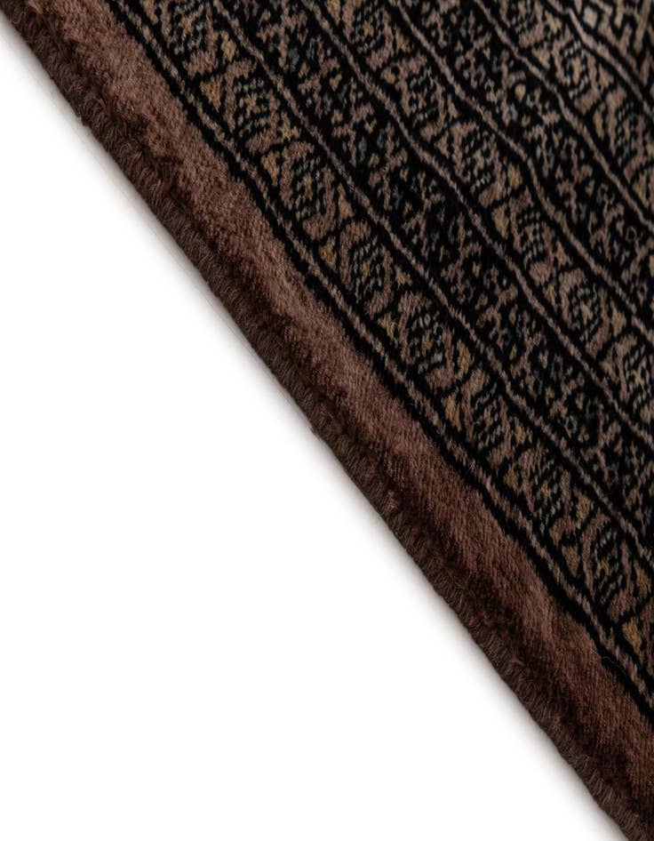 Detail image of 9' 2 x 11' 11  Hand Knotted Bokhara Oriental Wool Rug