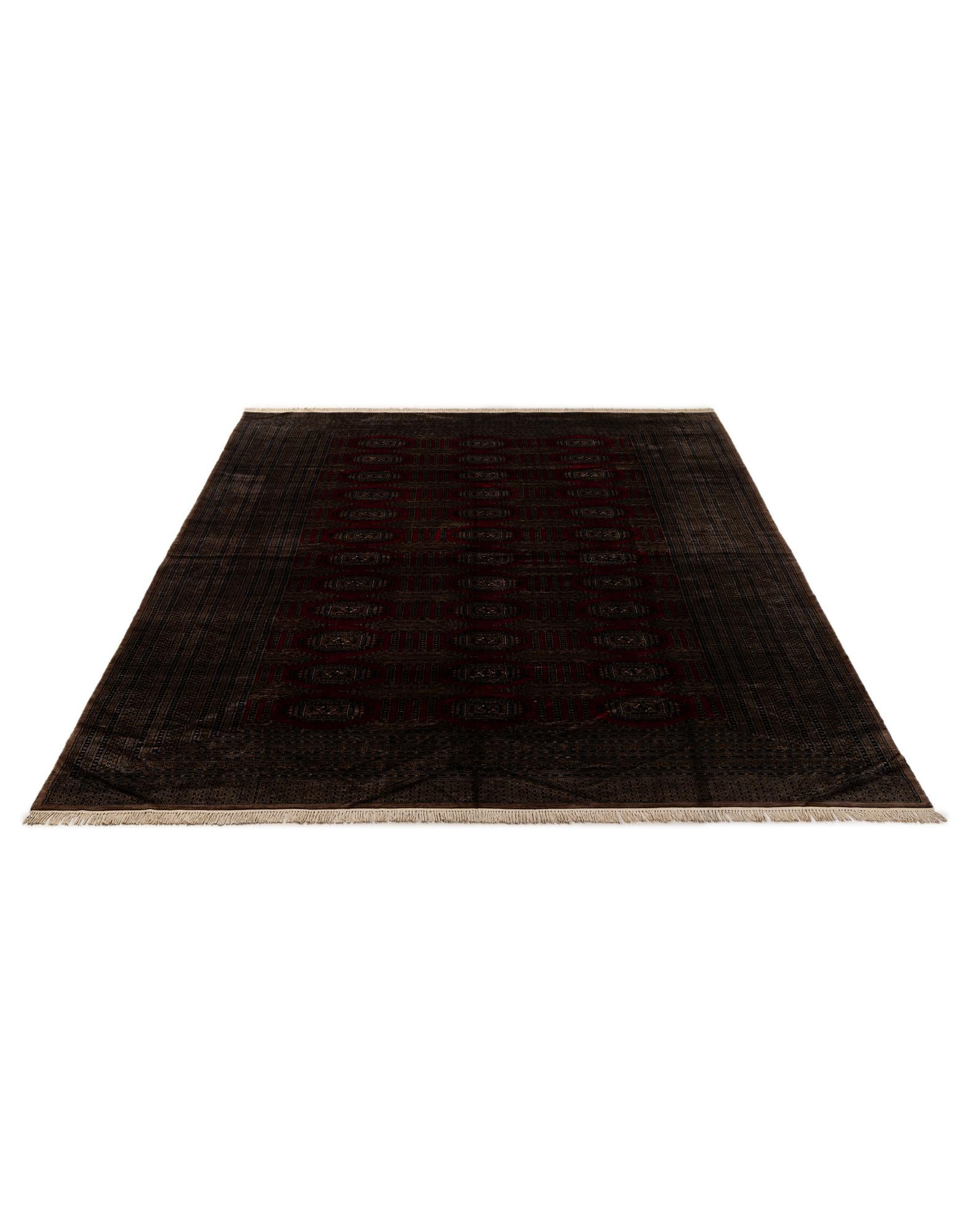 10' 2 x 14' 3 Hand Knotted Bokhara Oriental Wool Rug