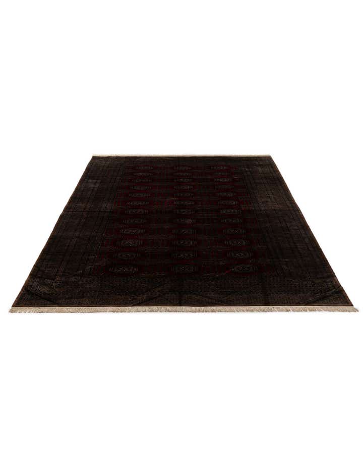 10' 2 x 14' 3 Hand Knotted Bokhara Oriental Wool Rug