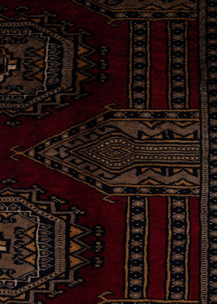 10' 2 x 14' 3 Hand Knotted Bokhara Oriental Wool Rug