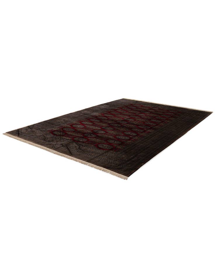 Detail image of 10' 2 x 14' 3 Hand Knotted Bokhara Oriental Wool Rug