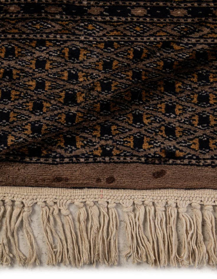Detail image of 10' 2 x 14' 3  Hand Knotted Bokhara Oriental Wool Rug