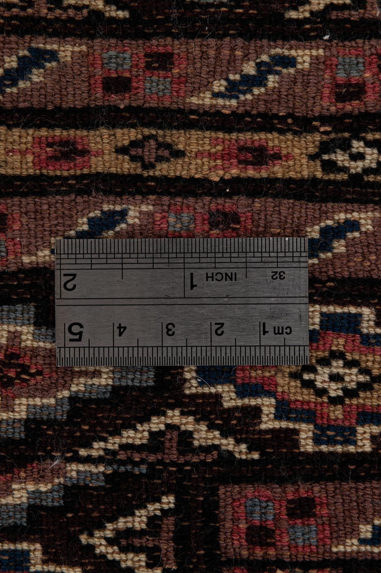 4' 3 x 5' 11 Hand Knotted Bokhara Oriental Wool Rug