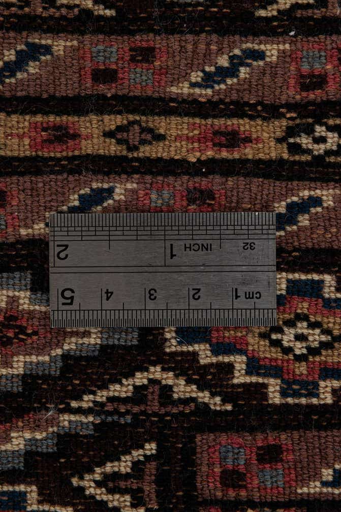 4' 3 x 5' 11 Hand Knotted Bokhara Oriental Wool Rug