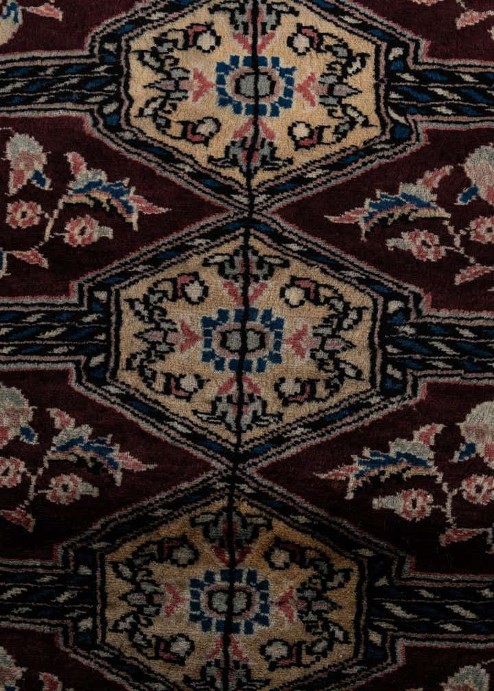 4' 3 x 5' 11 Hand Knotted Bokhara Oriental Wool Rug
