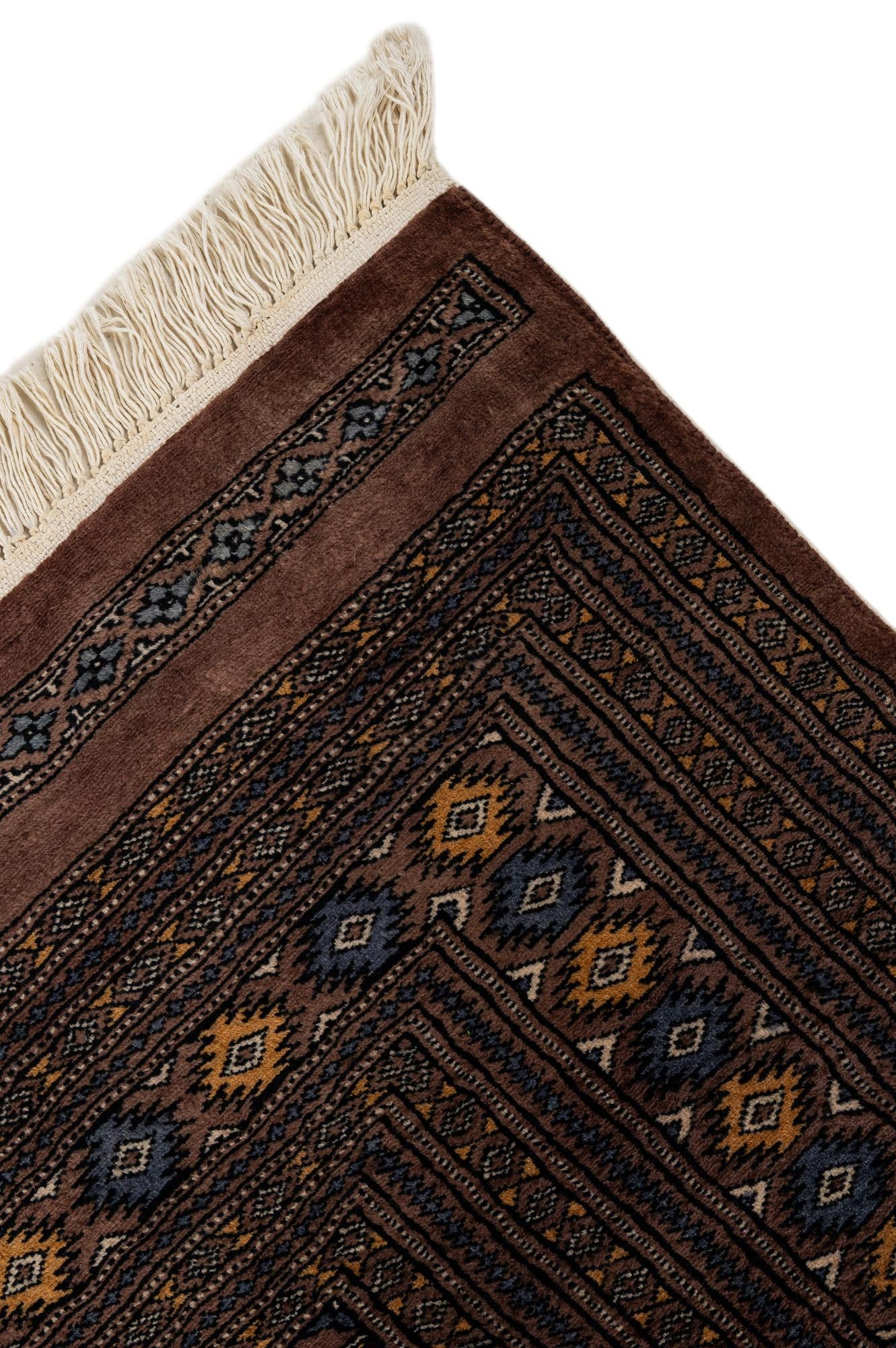 7' 2 x 10' Hand Knotted Bokhara Oriental Wool Rug