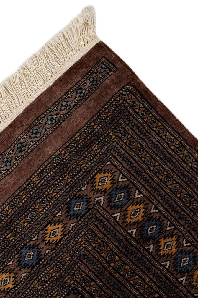 7' 2 x 10' Hand Knotted Bokhara Oriental Wool Rug