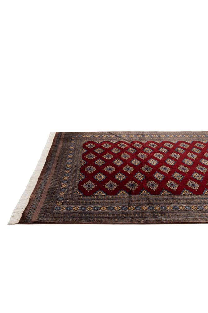 7' 2 x 10' Hand Knotted Bokhara Oriental Wool Rug