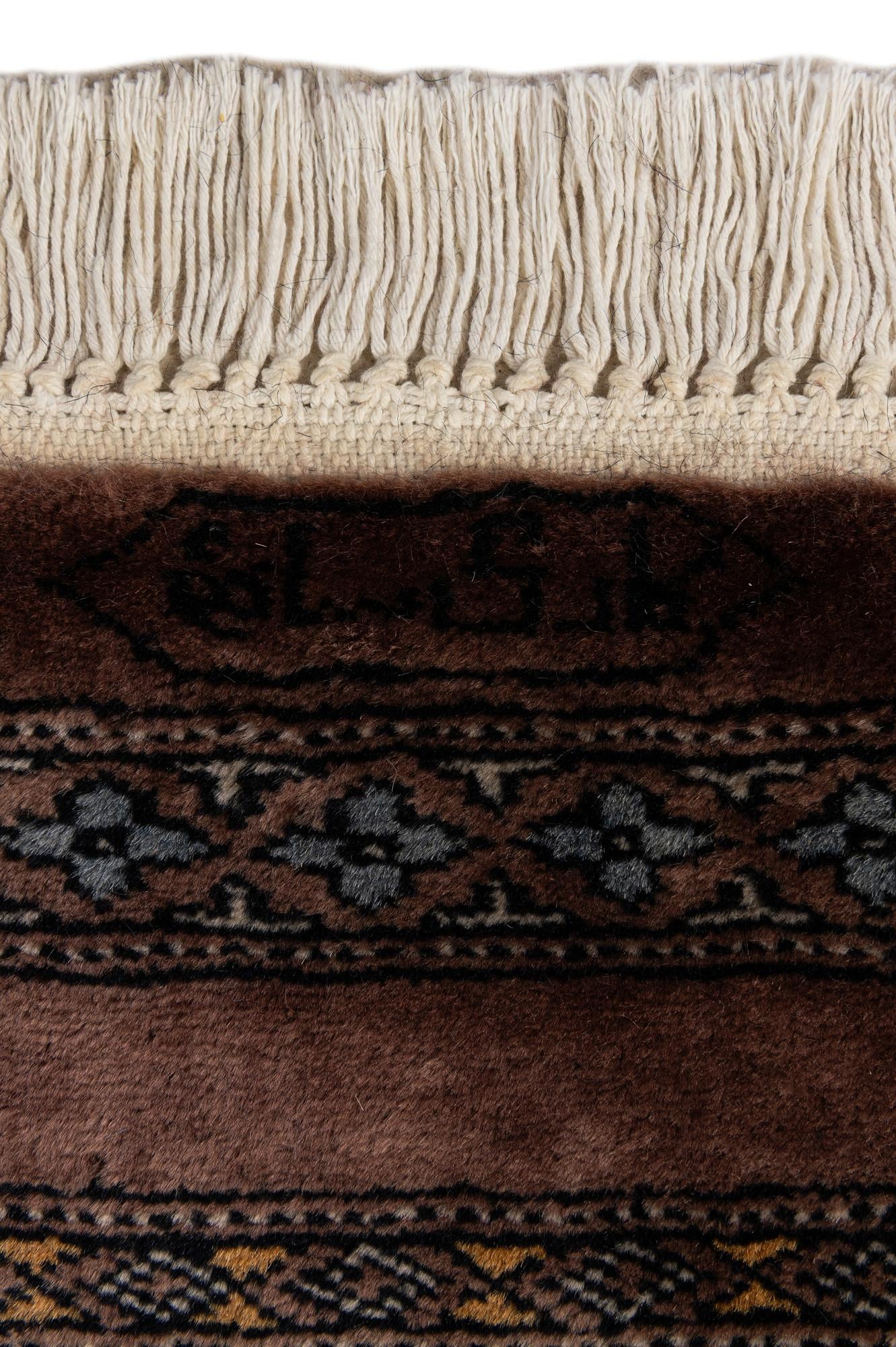 7' 2 x 10' Hand Knotted Bokhara Oriental Wool Rug