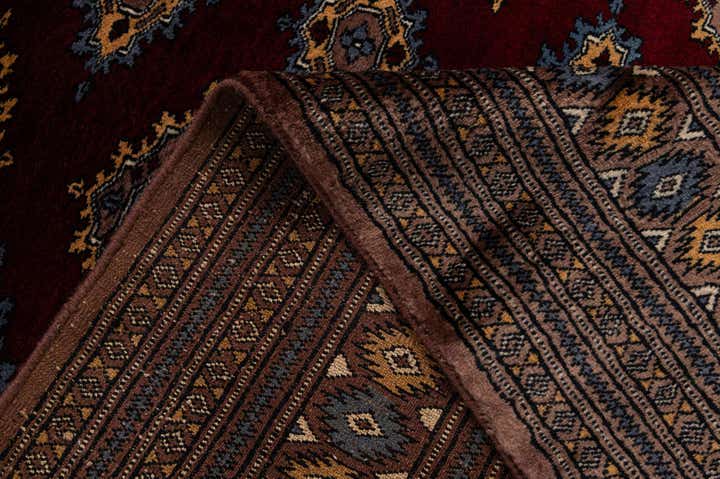 7' 2 x 10' Hand Knotted Bokhara Oriental Wool Rug