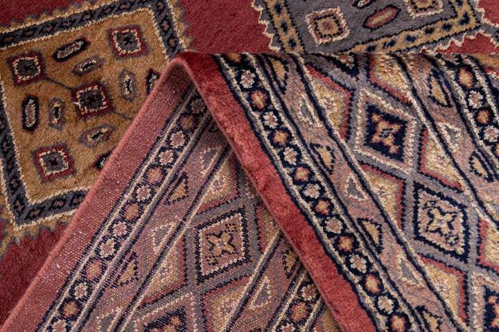 5' 2 x 7' 8 Hand Knotted Bokhara Oriental Rug