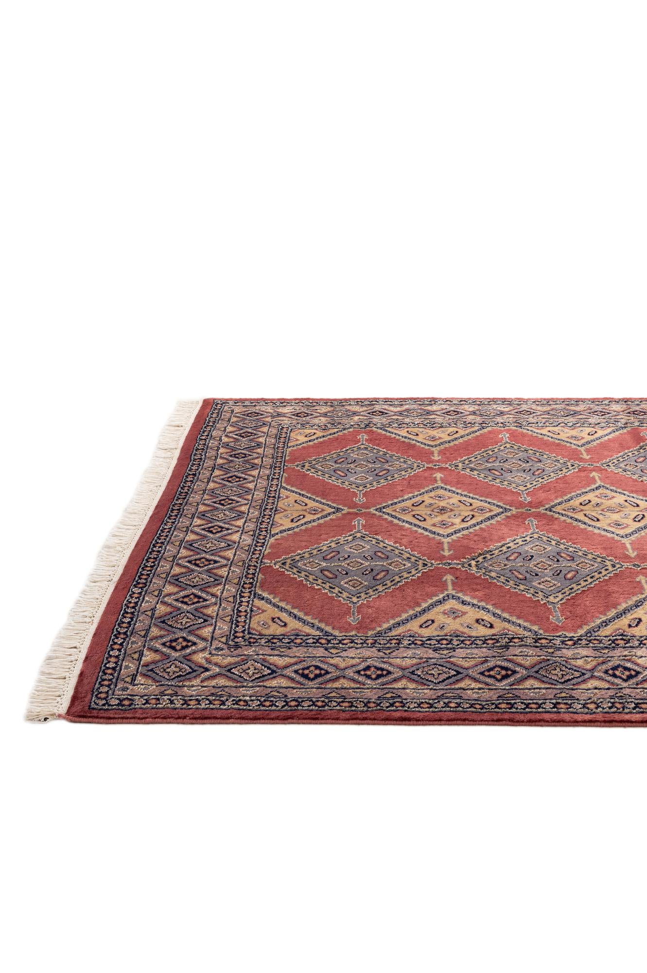 5' 2 x 7' 8 Hand Knotted Bokhara Oriental Rug
