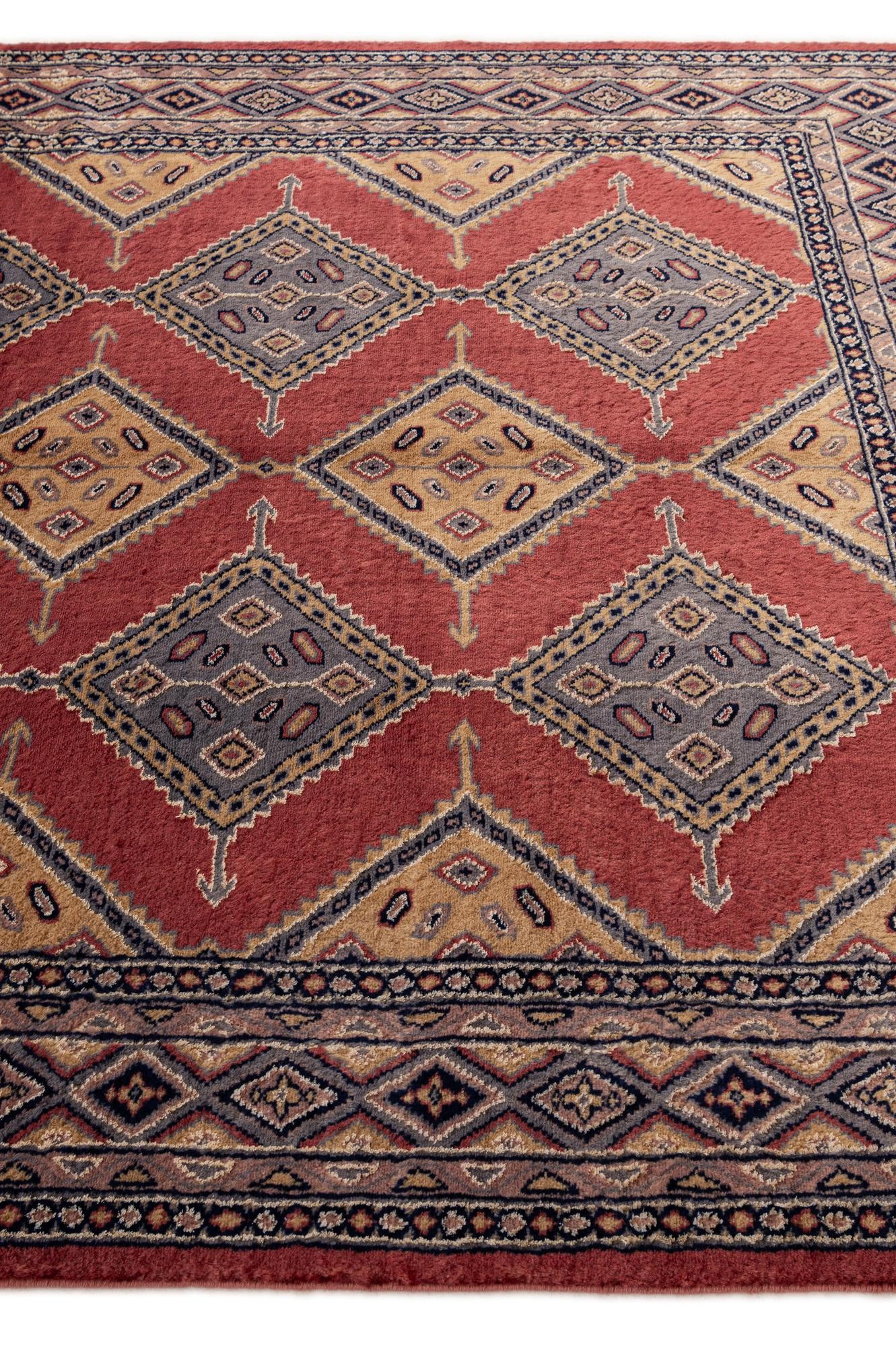 5' 2 x 7' 8 Hand Knotted Bokhara Oriental Rug