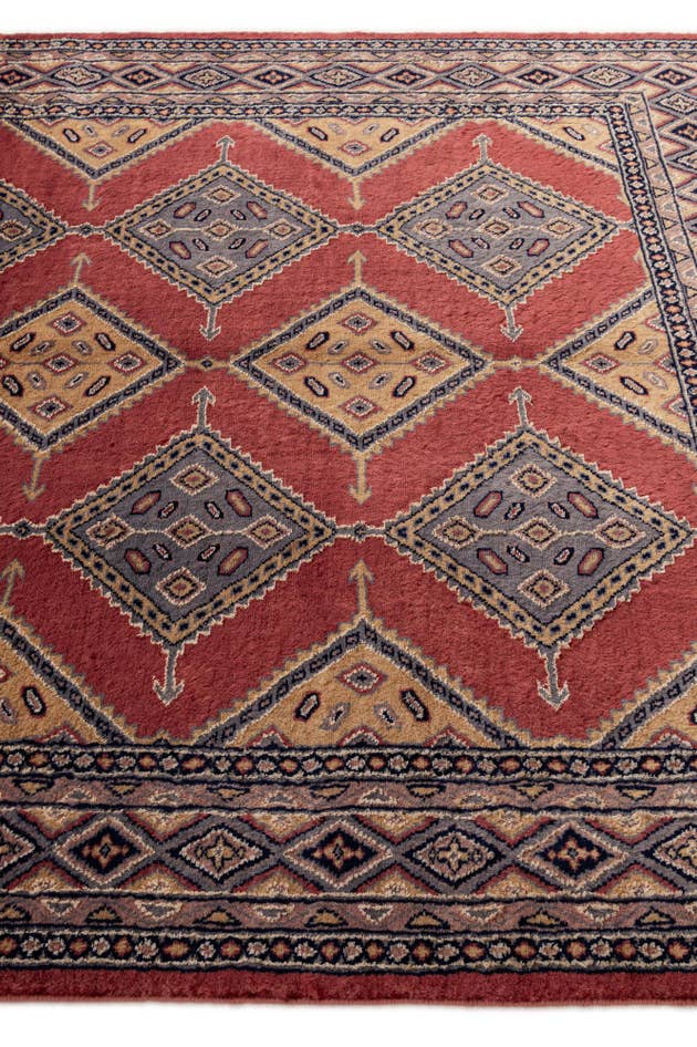 Detail image of 5' 2 x 7' 8 Hand Knotted Bokhara Oriental Rug