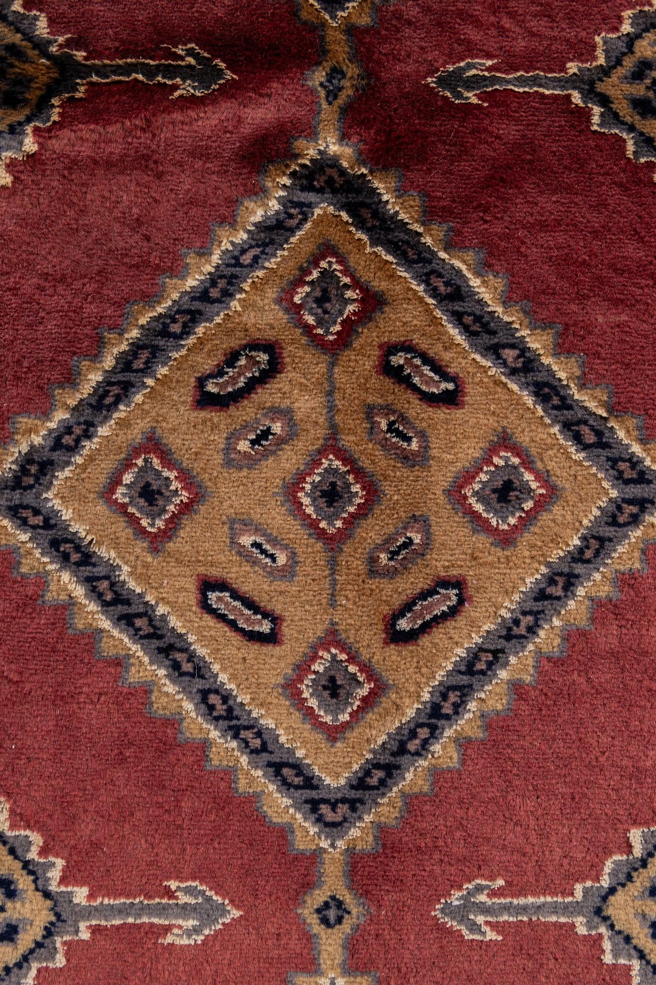5' 2 x 7' 8 Hand Knotted Bokhara Oriental Rug