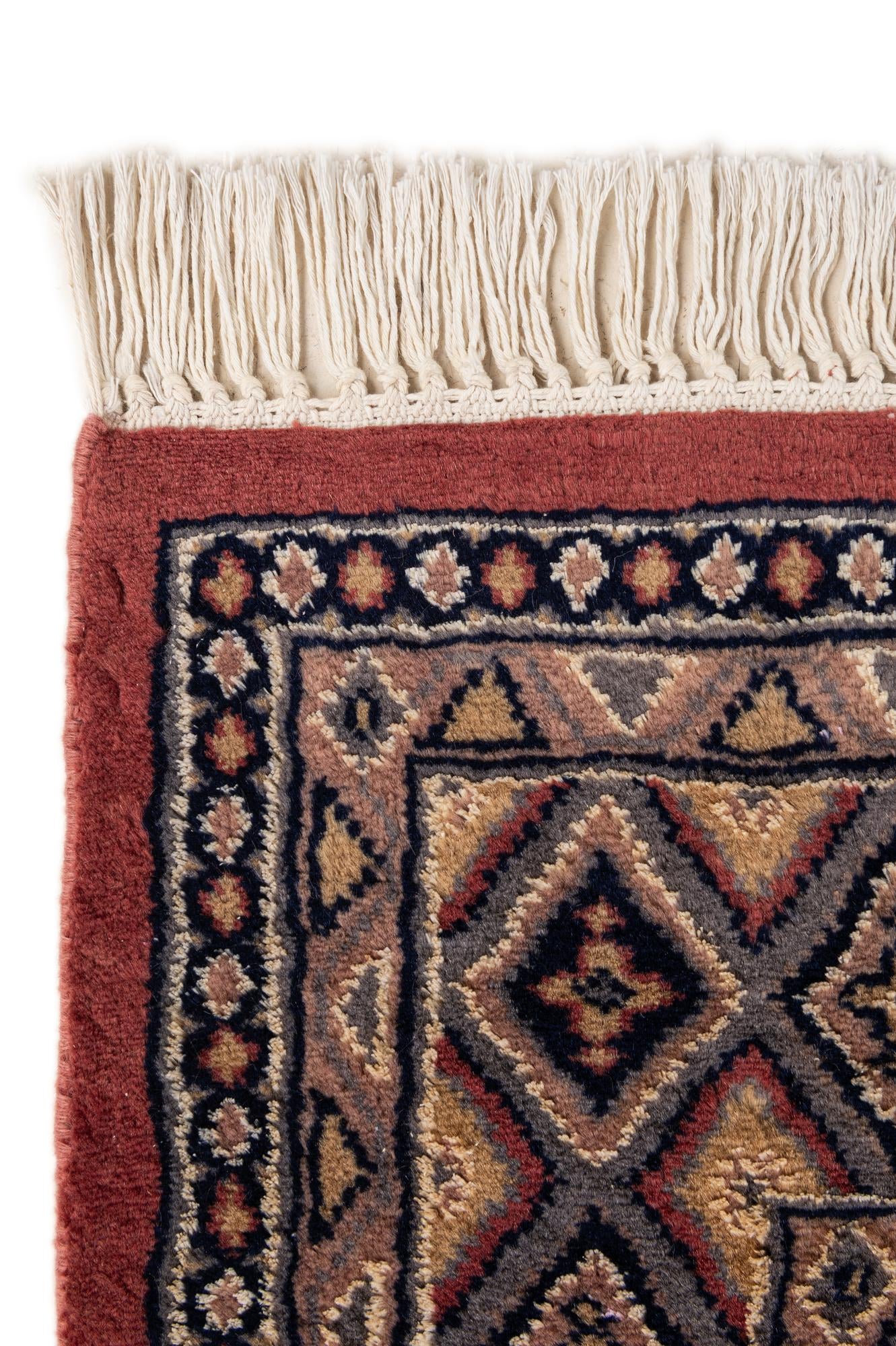 5' 2 x 7' 8 Hand Knotted Bokhara Oriental Rug