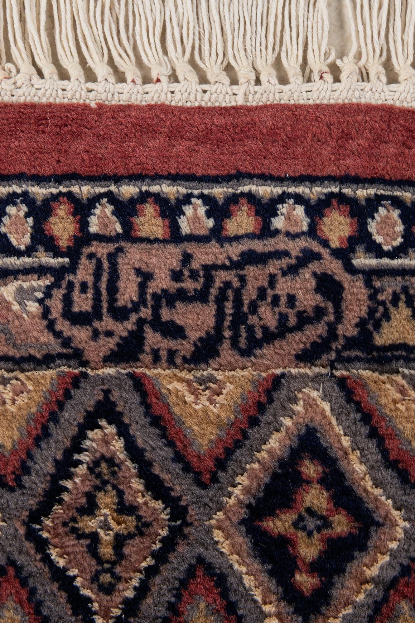 5' 2 x 7' 8 Hand Knotted Bokhara Oriental Rug