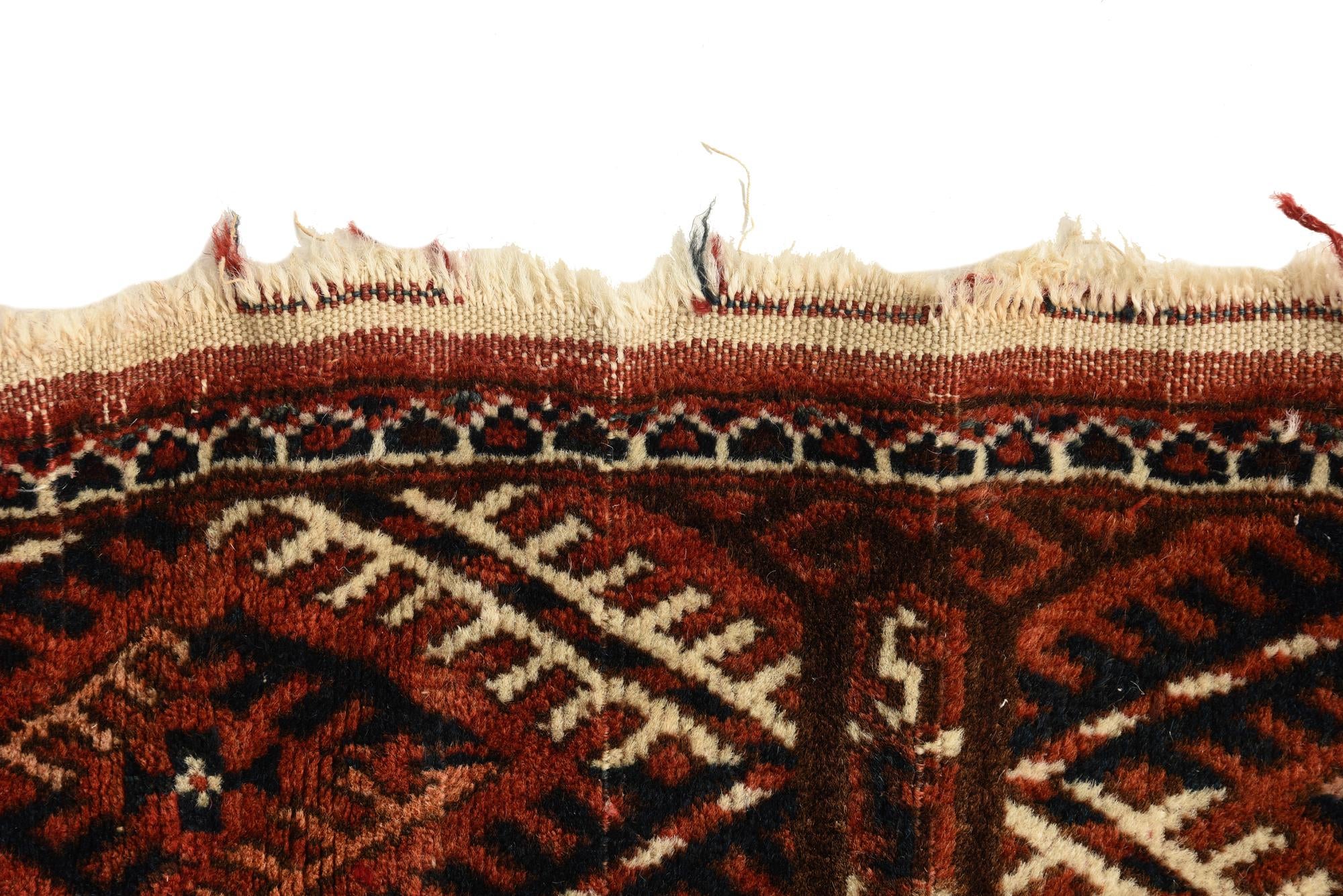 6' x 10' Hand Knotted Bokhara Oriental Wool Rug