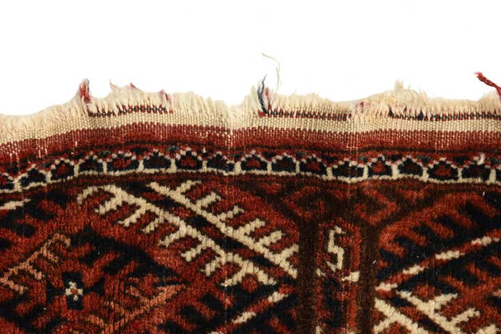 6' x 10' Hand Knotted Bokhara Oriental Wool Rug