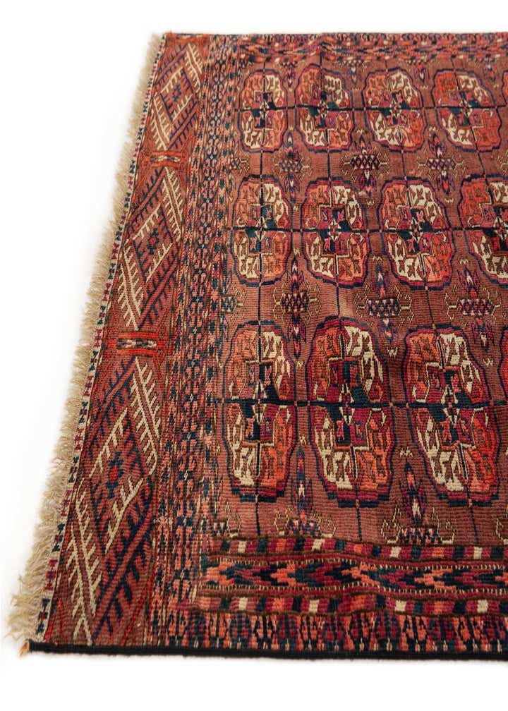 3' x 4' 9 Hand Knotted Bokhara Oriental Wool Rug