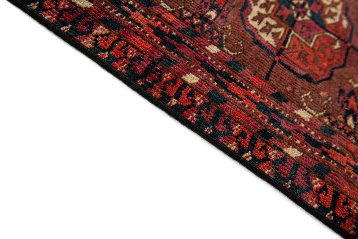 Detail image of 3' x 4' 9 Hand Knotted Bokhara Oriental Wool Rug