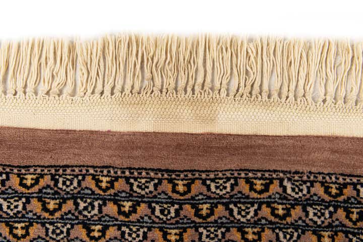 6' x 9' 11 Hand Knotted Bokhara Oriental Wool Rug