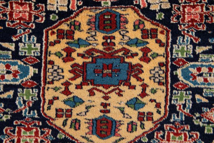 4' 3 x 6' 4 Hand Knotted Bokhara Oriental Wool Rug