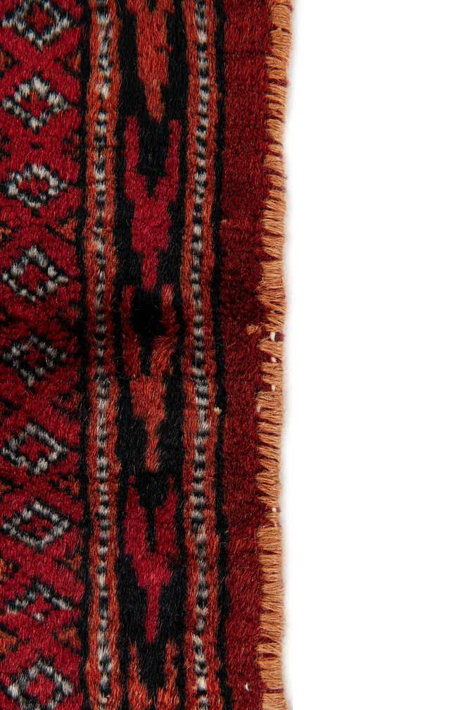 2' 9 x 5' 4 Hand Knotted Bokhara Oriental Wool Rug