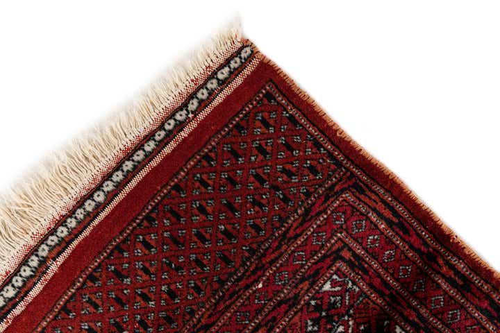 2' 9 x 5' 4 Hand Knotted Bokhara Oriental Wool Rug